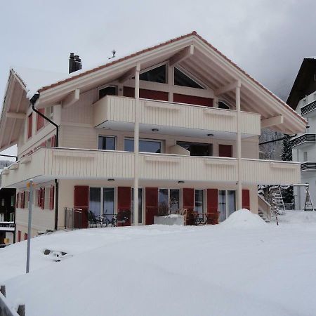 Chalet Brunner Penthouse Wengen Extérieur photo
