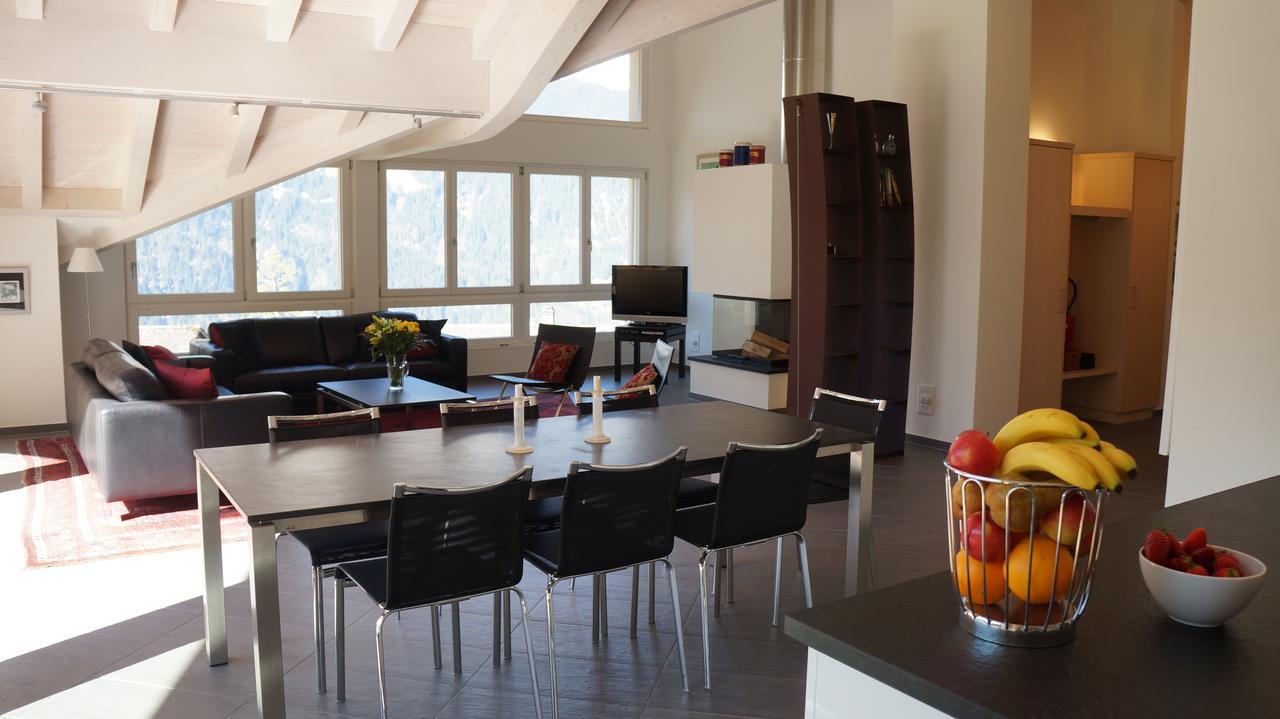 Chalet Brunner Penthouse Wengen Extérieur photo