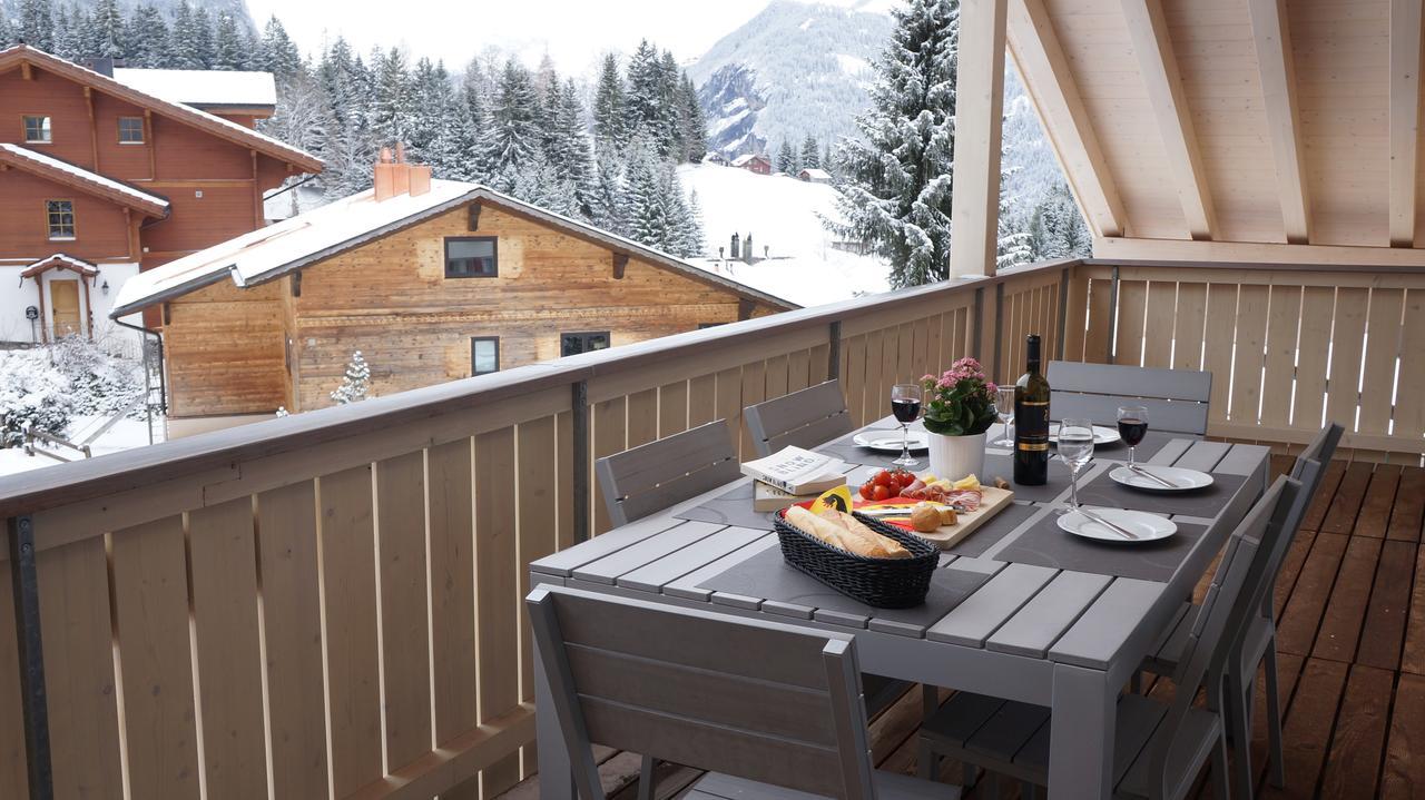 Chalet Brunner Penthouse Wengen Extérieur photo
