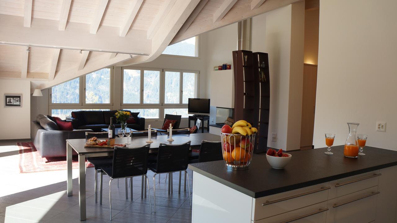 Chalet Brunner Penthouse Wengen Extérieur photo